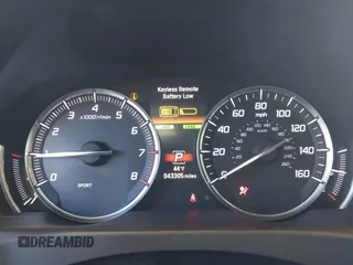 2020 Acura TLX w/Technology Pkg with VIN 19UUB2F41LA005077, listed as a IAAI auction lot 41817342 with 43,305 mi miles. Bid and sale history available at carsss.com. Image 7.