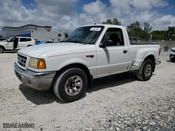 2002 Ford Ranger XL with VIN 1FTYR10D62PA24881, listed as a Copart auction lot 51302985 with 242,740 mi miles and Salvage Title. Bid and sale history available at carsss.com. Image 1.