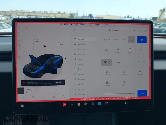 2024 Tesla Model 3 z VIN 5YJ3E1EA0RF782725, wystawiony jako IAAI lot #42248130 z przebiegiem 40 776 mil mil oraz . Historia ofert i sprzedaży dostępna na DreamBid. Obrazek 18.