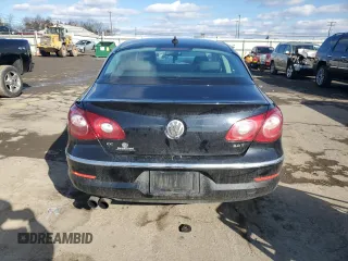 2012 Volkswagen CC Sport PZEV with VIN WVWNP7AN0CE522347, listed as a Copart auction lot 44736245 with 0 mi miles and Salvage Title. Bid and sale history available at carsss.com. Image 6.