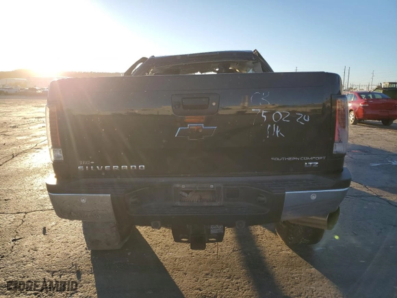2013 Chevrolet Silverado 2500HD LTZ with VIN 1GC1KYE8XDF101111, listed as a Copart auction lot 79651024 with 0 mi miles and Salvage Title. Bid and sale history available at carsss.com. Image 6.