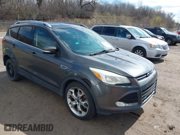 2015 Ford Escape Titanium with VIN 1FMCU0J91FUB74896, listed as a IAAI auction lot 41919609 with 135,363 mi miles. Bid and sale history available at carsss.com. Image 1.