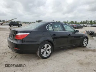 2008 BMW 5 Series 528i with VIN WBANU53558CT13194, listed as a Copart auction lot 51382785 with 178,266 mi miles and Salvage Title. Bid and sale history available at carsss.com. Image 3.