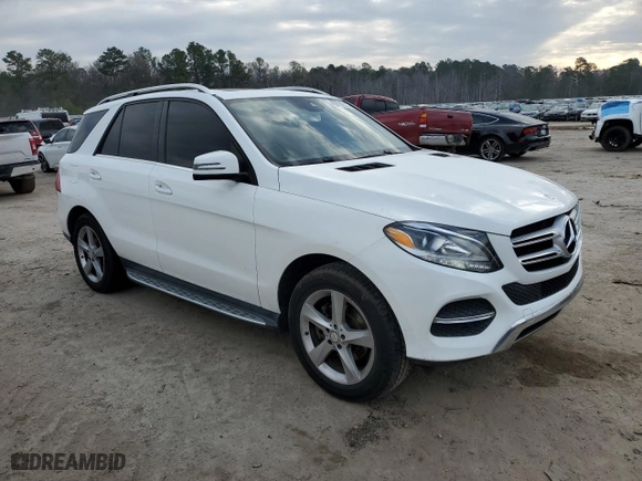2016 Mercedes-Benz GLE with VIN 4JGDA5JB9GA804695, listed as a Copart auction lot 46270815 with NaN miles and Salvage Title. Bid and sale history available at carsss.com. Image 4.