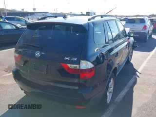 2007 BMW X3 3.0si with VIN WBXPC93477WF03773, listed as a IAAI auction lot 42055387 with 136,021 mi miles and . Bid and sale history available at DreamBid. Image 4.