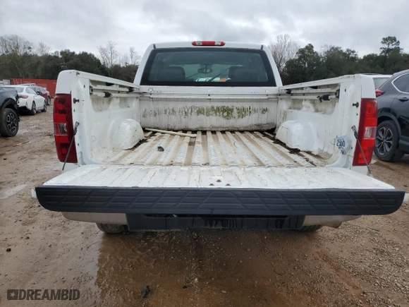 2008 Chevrolet Silverado 1500 Work Truck with VIN 1GCEC19X38Z122250, listed as a Copart auction lot 46554655 with 0 mi miles and Salvage Title. Bid and sale history available at carsss.com. Image 6.