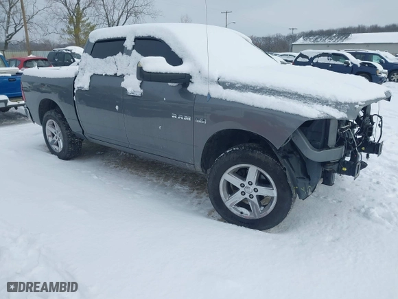 2010 Dodge Ram 1500 SLT with VIN 1D7RV1CT0AS207424, listed as a IAAI auction lot 41307468 with 174,539 mi miles. Bid and sale history available at carsss.com. Image 1.