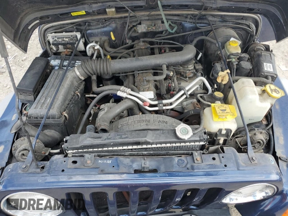 2002 Jeep Wrangler Sport with VIN 1J4FA49S72P722606, listed as a Copart auction lot 72525484 with 104,391 mi miles and Salvage Title. Bid and sale history available at carsss.com. Image 12.