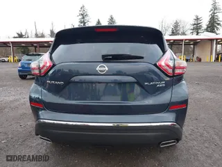 2015 Nissan Murano Platinum with VIN 5N1AZ2MH3FN200447, listed as a IAAI auction lot 41488023 with 4,649 mi miles. Bid and sale history available at carsss.com. Image 16.