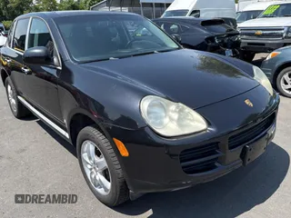 2006 Porsche Cayenne with VIN WP1AA29P06LA27007, listed as a Copart auction lot 62587735 with 81,189 mi miles and Salvage title. Bid and sale history available at DreamBid. Image 1.