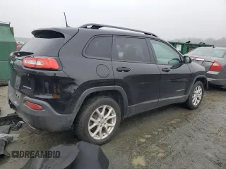 2017 Jeep Cherokee Sport z VIN 1C4PJLAS9HW573906, wystawiony jako Copart lot #87459584 z przebiegiem 73 501 mil mil oraz Szkoda całkowita • Salvage title. Historia ofert i sprzedaży dostępna na DreamBid. Obrazek 3.