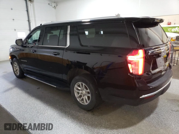 2021 Chevrolet Suburban LT z VIN 1GNSKCKD0MR179833, wystawiony jako Copart lot #52454765 z przebiegiem 95 989 mil mil oraz Czysty tytuł • Clean title. Historia ofert i sprzedaży dostępna na DreamBid. Obrazek 2.