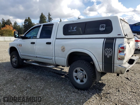 2008 Dodge Ram 2500 SLT with VIN 3D7KS28D58G239479, listed as a Copart auction lot 76667004 with 160,178 mi miles and Salvage Title. Bid and sale history available at carsss.com. Image 2.