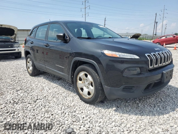 2015 Jeep Cherokee Sport z VIN 1C4PJLAB1FW632654, wystawiony jako Copart lot #65179455 z przebiegiem 220 647 mil mil oraz Szkoda całkowita • Salvage title. Historia ofert i sprzedaży dostępna na DreamBid. Obrazek 4.