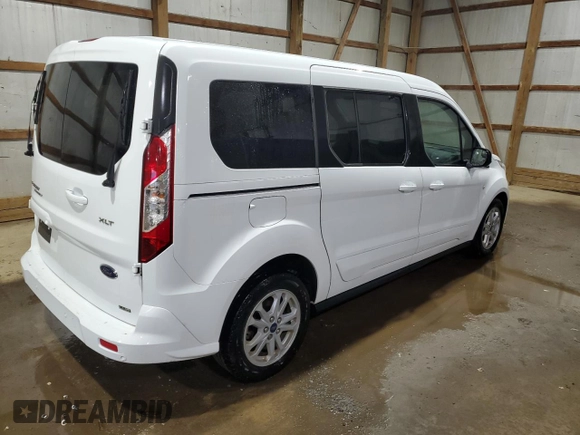 2020 Ford Transit Connect XLT with VIN NM0GS9F23L1436245, listed as a Copart auction lot 58980995 with 119,868 mi miles and Clean title. Bid and sale history available at DreamBid. Image 3.