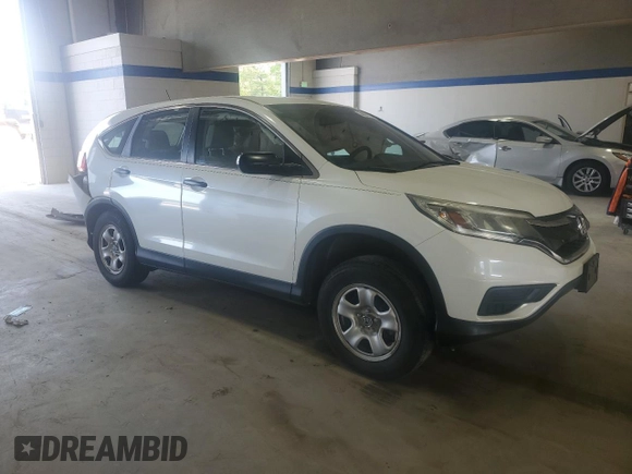 2015 Honda CR-V LX with VIN 5J6RM4H36FL005741, listed as a Copart auction lot 54409775 with 63,171 mi miles and Salvage Title. Bid and sale history available at DreamBid. Image 4.