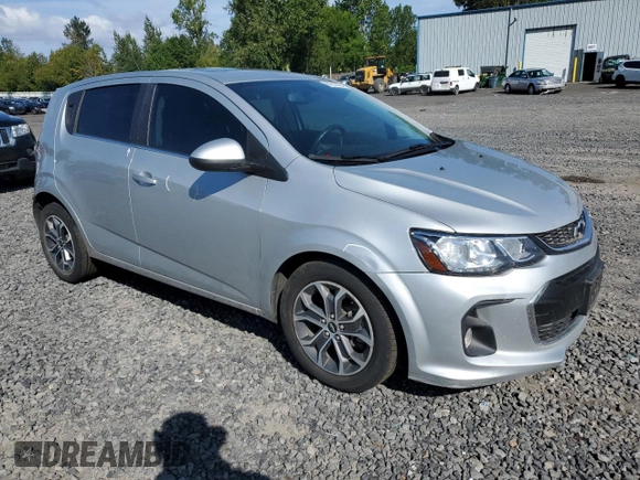 2019 Chevrolet Sonic LT with VIN 1G1JD6SB6K4149172, listed as a Copart auction lot 68833224 with 63,739 mi miles and Salvage title. Bid and sale history available at DreamBid. Image 4.