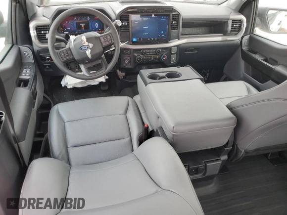 2024 Ford F-150 with VIN 1FTEW1K89RKD05902, listed as a Copart auction lot 44924515 with 3,935 mi miles and Salvage title. Bid and sale history available at DreamBid. Image 8.