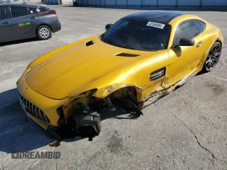 2020 Mercedes-Benz AMG GT with VIN WDDYJ8AA1LA025368, listed as a Copart auction lot 42358485 with 24,830 mi miles and Salvage title. Bid and sale history available at DreamBid. Image 1.