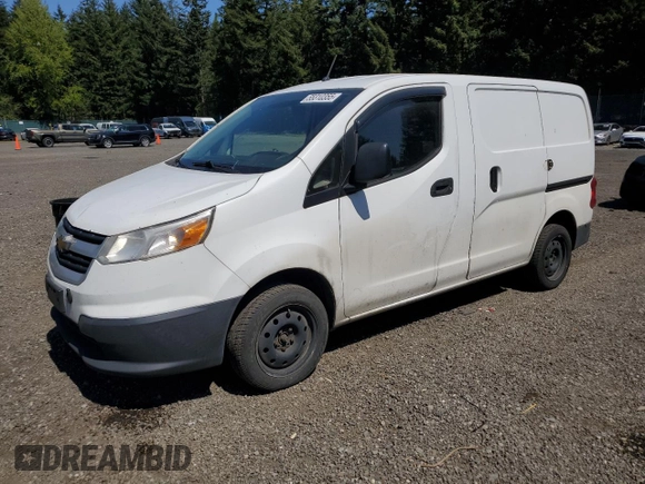 2015 Chevrolet City Express Cargo LT with VIN 3N63M0ZN6FK721390, listed as a Copart auction lot 55310355 with 405,581 mi miles and Clean Title. Bid and sale history available at DreamBid. Image 1.