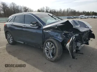 2020 Infiniti QX50 Essential z VIN 3PCAJ5M38LF120895, wystawiony jako Copart lot #54152535 z przebiegiem 45 937 mil mil oraz Szkody całkowita. Historia ofert i sprzedaży dostępna na DreamBid. Obrazek 4.