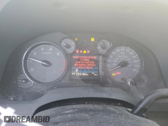2016 Toyota Tundra 2WD Truck SR with VIN 5TFTY5F13GX009358, listed as a Copart auction lot 86116864 with 129,180 mi miles and Salvage Title. Bid and sale history available at carsss.com. Image 9.