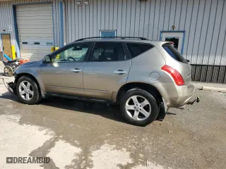 2003 Nissan Murano SL with VIN JN8AZ08T33W117442, listed as a Copart auction lot 74665824 with 177,858 mi miles and Salvage Title. Bid and sale history available at carsss.com. Image 2.