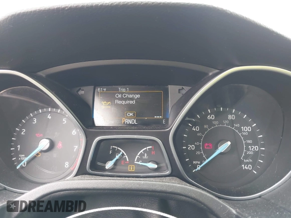 2017 Ford Focus SE with VIN 1FADP3F29HL299463, listed as a IAAI auction lot 41967179 with 84,376 mi miles and . Bid and sale history available at DreamBid. Image 7.
