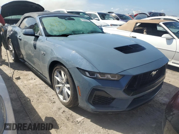 2024 Ford Mustang GT Premium with VIN 1FAGP8FFXR5122746, listed as a Copart auction lot 75269924 with Not provided miles and Non repairable. Bid and sale history available at DreamBid. Image 4.
