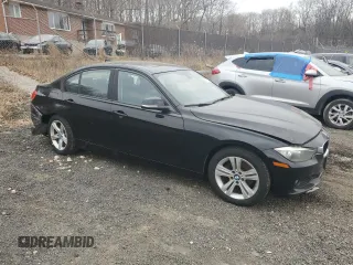 2015 BMW 3 Series 328i with VIN WBA3A5G51FNS88208, listed as a Copart auction lot 50377065 with 104,932 mi miles and Salvage Title. Bid and sale history available at carsss.com. Image 4.