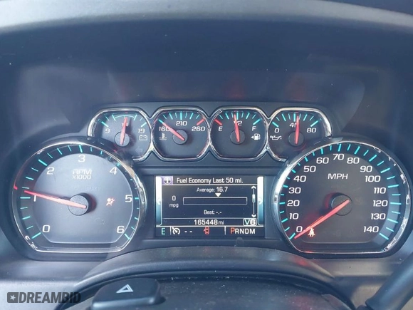 2015 Chevrolet Silverado 1500 LT with VIN 1GCVKREH8FZ304121, listed as a IAAI auction lot 41590466 with 165,448 mi miles. Bid and sale history available at carsss.com. Image 7.