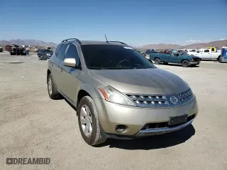 2007 Nissan Murano S with VIN JN8AZ08WX7W600507, listed as a Copart auction lot 68063354 with 155,922 mi miles and Salvage Title. Bid and sale history available at carsss.com. Image 12.