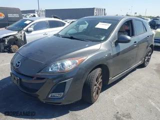 2010 Mazda Mazda3 s Sport with VIN JM1BL1H63A1339748, listed as a IAAI auction lot 41989053 with 105,511 mi miles. Bid and sale history available at carsss.com. Image 2.