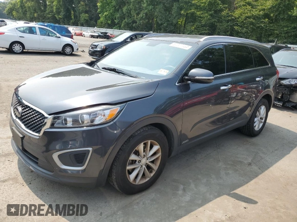 2018 Kia Sorento LX with VIN 5XYPGDA32JG388340, listed as a Copart auction lot 67332984 with 127,293 mi miles and Salvage Title. Bid and sale history available at carsss.com. Image 1.