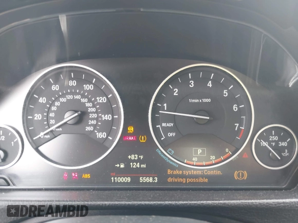 2015 BMW 3 Series 328i xDrive with VIN WBA3B3G55FNR86158, listed as a IAAI auction lot 42021074 with 110,009 mi miles and . Bid and sale history available at DreamBid. Image 7.