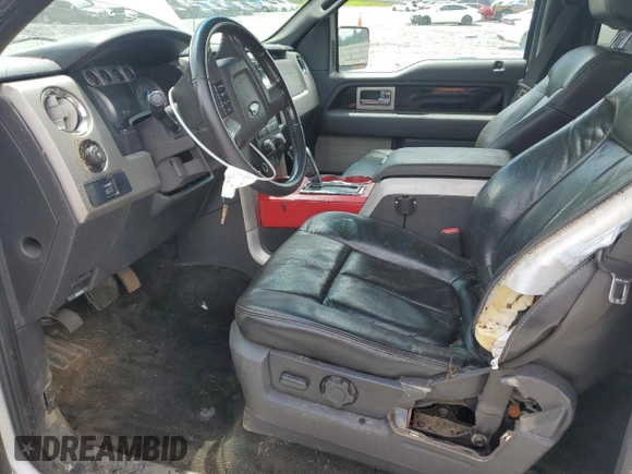 2010 Ford F-150 XL with VIN 1FTEW1C84AKE62319, listed as a Copart auction lot 59796895 with 179,589 mi miles and Salvage title. Bid and sale history available at DreamBid. Image 7.