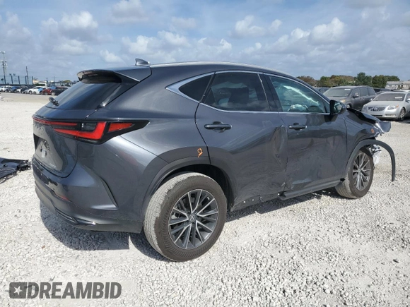 2023 Lexus NX with VIN 2T2GDCAZ3PC003424, listed as a Copart auction lot 47798813 with 2,163 mi miles. Bid and sale history available at carsss.com. Image 3.