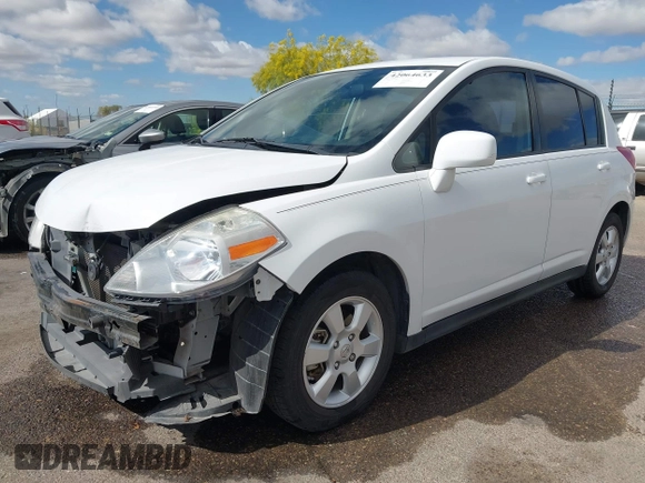 2009 Nissan Versa 1.8 S with VIN 3N1BC13E19L371006, listed as a IAAI auction lot 42064633 with 67,424 mi miles. Bid and sale history available at carsss.com. Image 18.