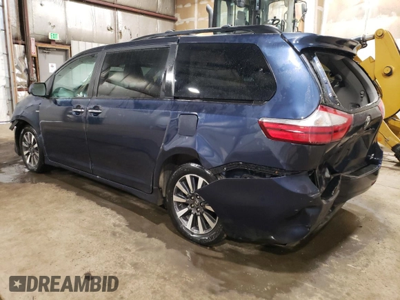 2018 Toyota Sienna XLE с VIN 5TDDZ3DC4JS208054, выставлен на аукционе Copart как лот 54902485 с пробегом 110 296 миль миль и Списание • Salvage title. История ставок и продаж доступна на DreamBid. Изображение 2.