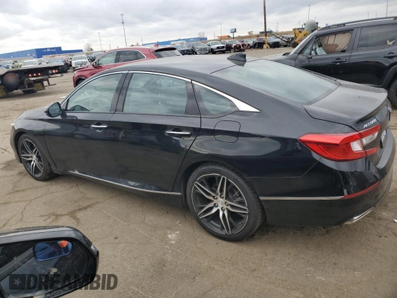 2021 Honda Accord Touring with VIN 1HGCV2F99MA010771, listed as a Copart auction lot 78258924 with 60,260 mi miles and Salvage title. Bid and sale history available at DreamBid. Image 2.