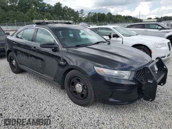 2014 Ford Police Interceptor with VIN 1FAHP2L82EG105333, listed as a Copart auction lot 66361525 with 101,176 mi miles and Clean title. Bid and sale history available at DreamBid. Image 4.