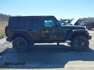 2021 Jeep Wrangler Unlimited Sport S with VIN 1C4HJXDG2MW814413, listed as a IAAI auction lot 41712547 with 11,913 mi miles. Bid and sale history available at carsss.com. Image 13.