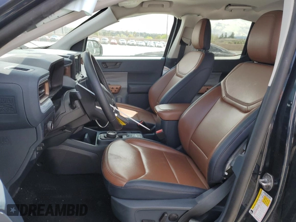 2023 Ford Maverick XL with VIN 3FTTW8F99PRA20323, listed as a Copart auction lot 51022715 with 22,446 mi miles and Salvage Title. Bid and sale history available at DreamBid. Image 7.