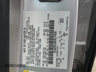 2017 Ford Fusion Hybrid SE with VIN 3FA6P0LU0HR319081, listed as a Copart auction lot 55345405 with 202,082 mi miles and Non repairable. Bid and sale history available at DreamBid. Image 12.