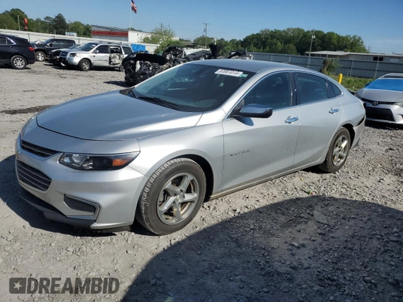 2018 Chevrolet Malibu LS with VIN 1G1ZB5ST8JF232780, listed as a Copart auction lot 52807815 with 86,922 mi miles and Salvage Title. Bid and sale history available at DreamBid. Image 1.