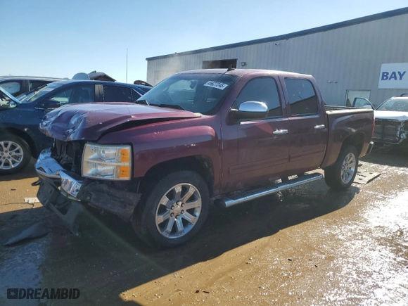 2010 Chevrolet Silverado 1500 LT with VIN 3GCRKSE32AG167103, listed as a Copart auction lot 46627245 with 194,110 mi miles and Salvage Title. Bid and sale history available at carsss.com. Image 1.