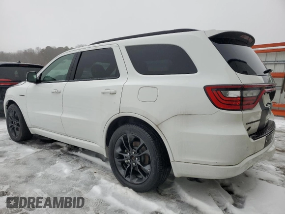 2022 Dodge Durango R/T Plus with VIN 1C4SDJCT9NC222017, listed as a Copart auction lot 44857545 with 7,065 mi miles and Non repairable. Bid and sale history available at DreamBid. Image 2.