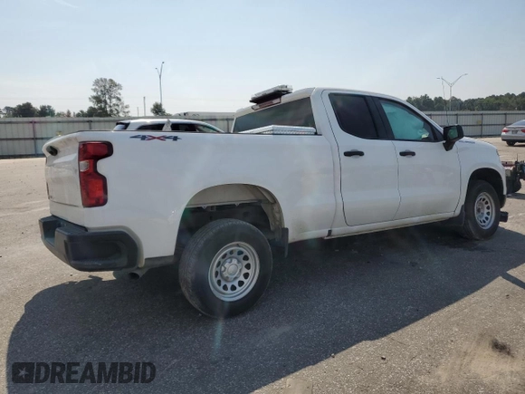 2022 Chevrolet Silverado 1500 Work Truck with VIN 1GCRDAEK9NZ545340, listed as a Copart auction lot 73321144 with Not Provided miles and Salvage Title. Bid and sale history available at DreamBid. Image 3.