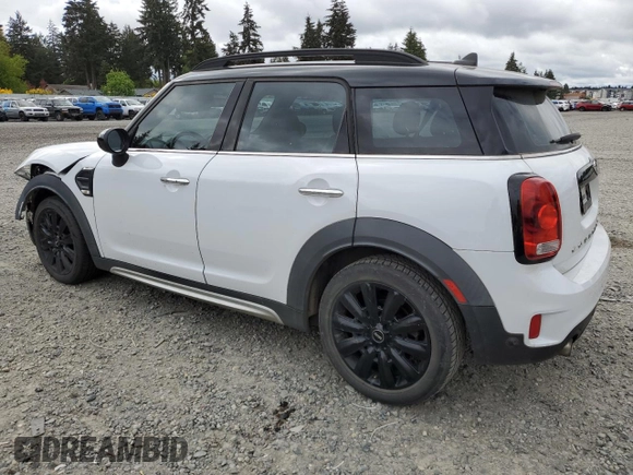 2018 MINI Countryman Cooper with VIN WMZYS7C30J3B63231, listed as a Copart auction lot 56427645 with 69,222 mi miles and Salvage title. Bid and sale history available at DreamBid. Image 2.