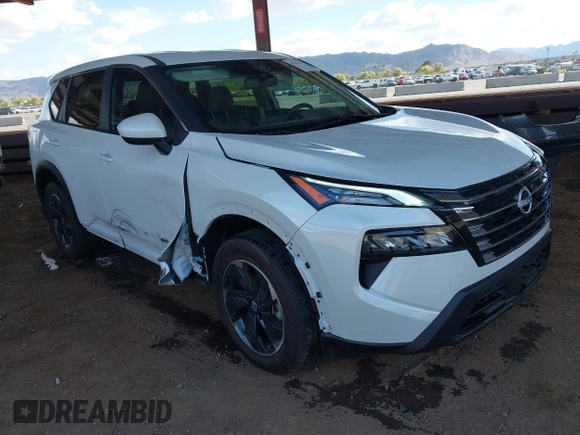 2024 Nissan Rogue SV with VIN JN8BT3BA8RW362468, listed as a IAAI auction lot 41969257 with 5,311 mi miles and . Bid and sale history available at carsss.com. Image 6.